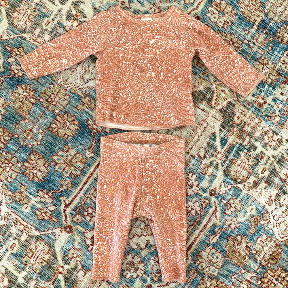 Organic Cotton 2-4 Month Infant Sleep Set